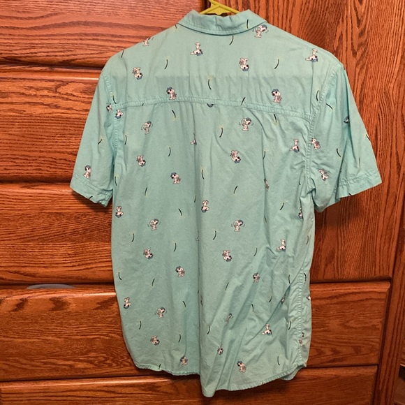 Good Condition Pirate Snoopy collared, button-down shirt. - Picture 6 of 7